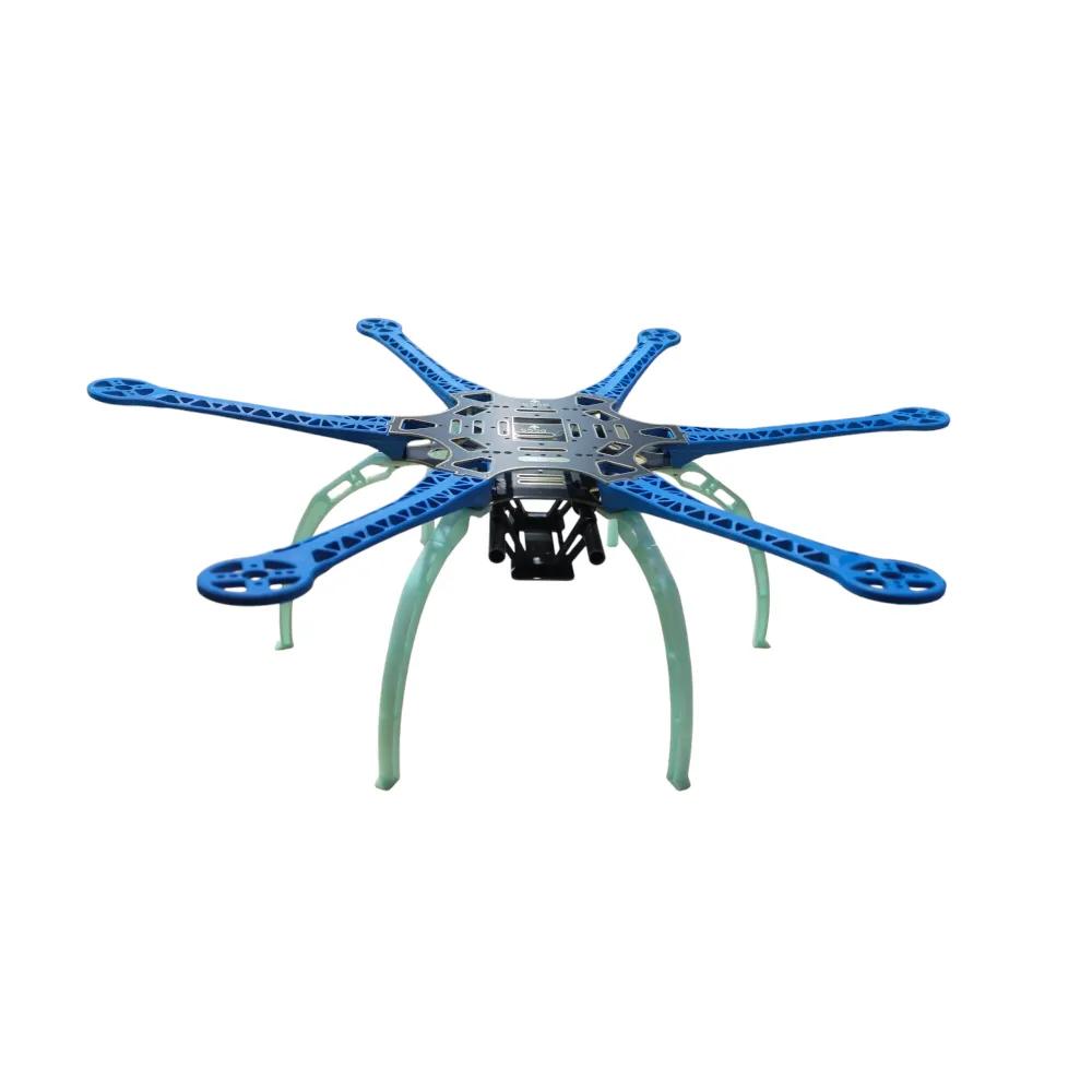 s550-hexacopter-drone-frame-blue-arm-with-blue-plastic-landing-gear-pcb-version