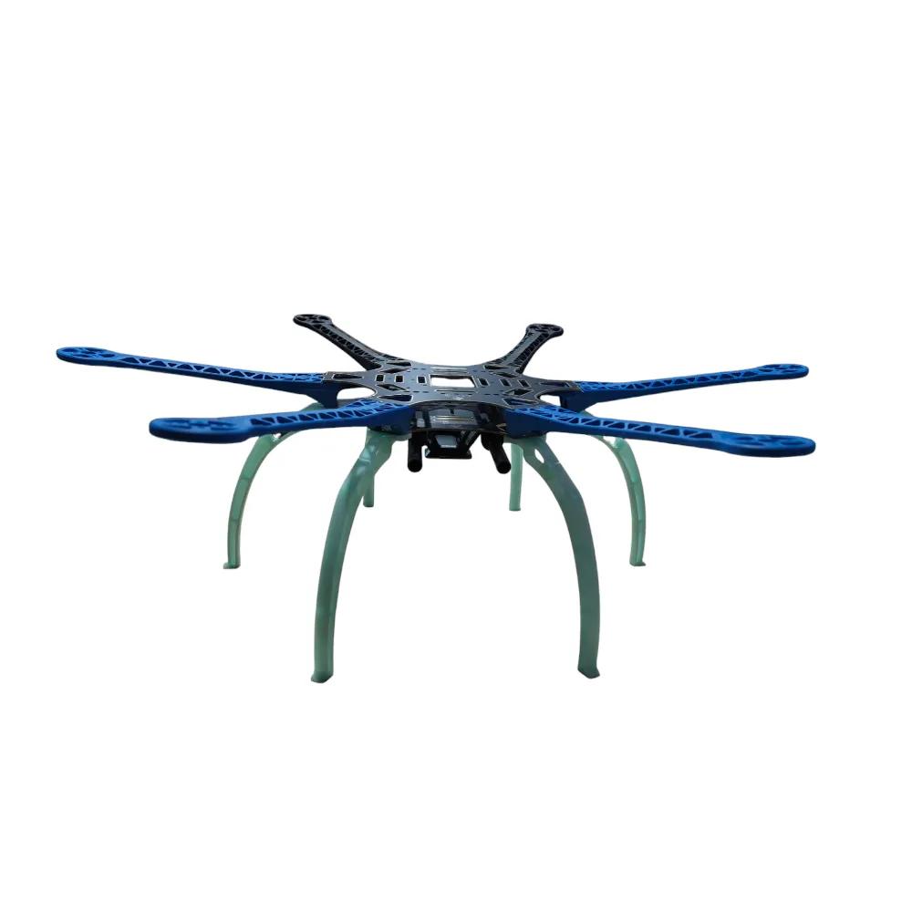 s550-hexacopter-drone-frame-blue-and-black-arm-with-blue-plastic-landing-gear-pcb-version