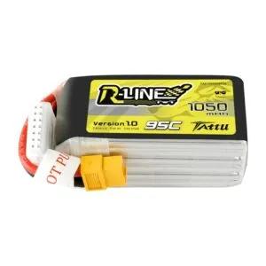tattu-r-line-v10-1050mah-95c-6s-lipo-battery-with-xt60-for-fpv-racing-drones