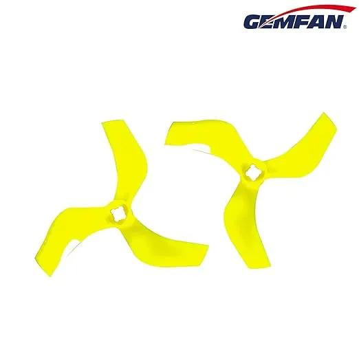 gemfan-flash-ducted-75mm-3-lemon-yellow-blade-2pair-pack