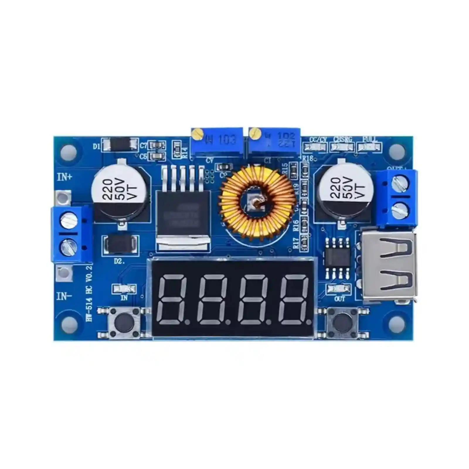 5a-constant-voltage-constant-current-step-down-power-supply-module-with-usb-port-power-bank-conversion-board
