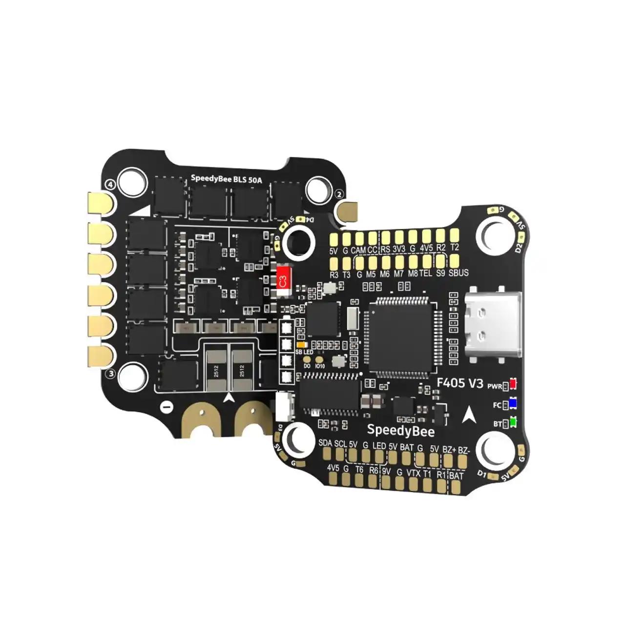 speedybee-f405-v3-fr-02-816-bls-50a-30x30-fc-and-4-in-1-esc-stack-speed-controller