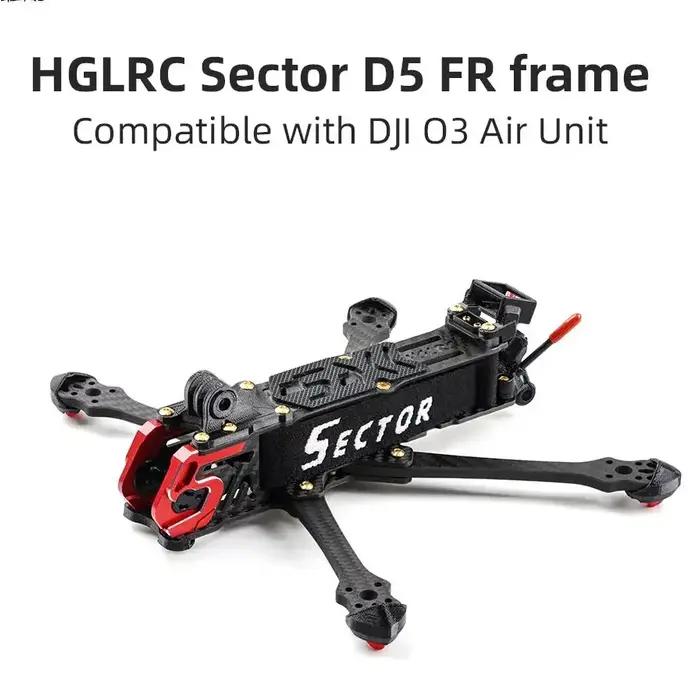 hglrc-sector-x5-fr-5-inch-freestyle-fpv-frame