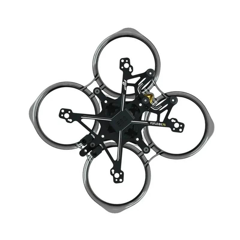 flywoo-flylens-75-o3-lite-frame-kit-clear-black