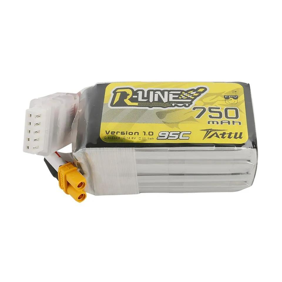 tattu-r-line-v10-750mah-4s1p-95c-lipo-battery-with-xt30-plug-for-fpv-racing-drones