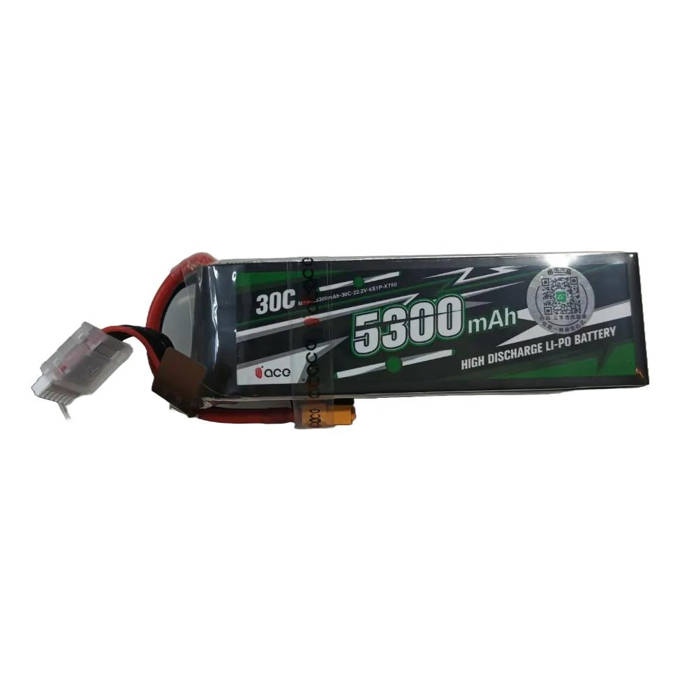 tattu-ace-5300mah-30c-222v-6s1p-li-po-battery-with-xt60-for-uav-drones