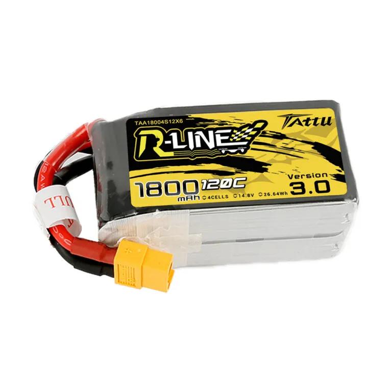 tattu-r-line-v30-1800mah-4s-120c-lipo-battery-with-xt60-plug-for-fpv-racing-drones
