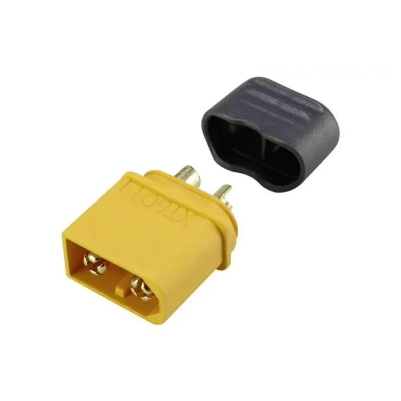 amass-xt60h-m-male-yellow-with-housing-high-current-rc-plug-for-lipo-battery