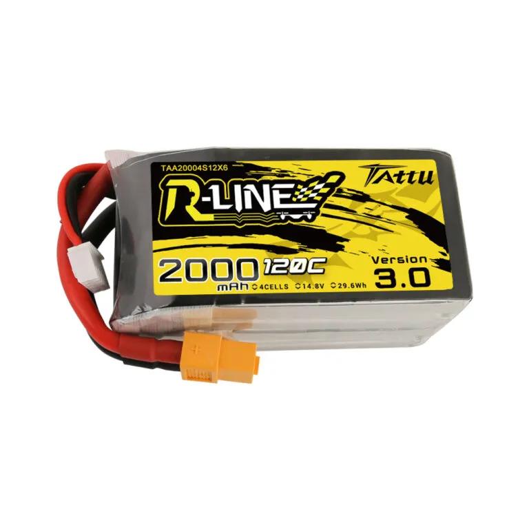 tattu-r-line-v30-2000mah-4s-120c-lipo-battery-with-xt60-plug-for-fpv-racing-drones