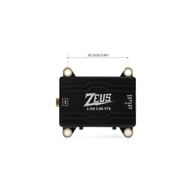 hglrc-zeus-vtx-25w-58g-40ch-high-power-2500mw-image-transmission-adjustable-power-aerial-photography-travel-fpv