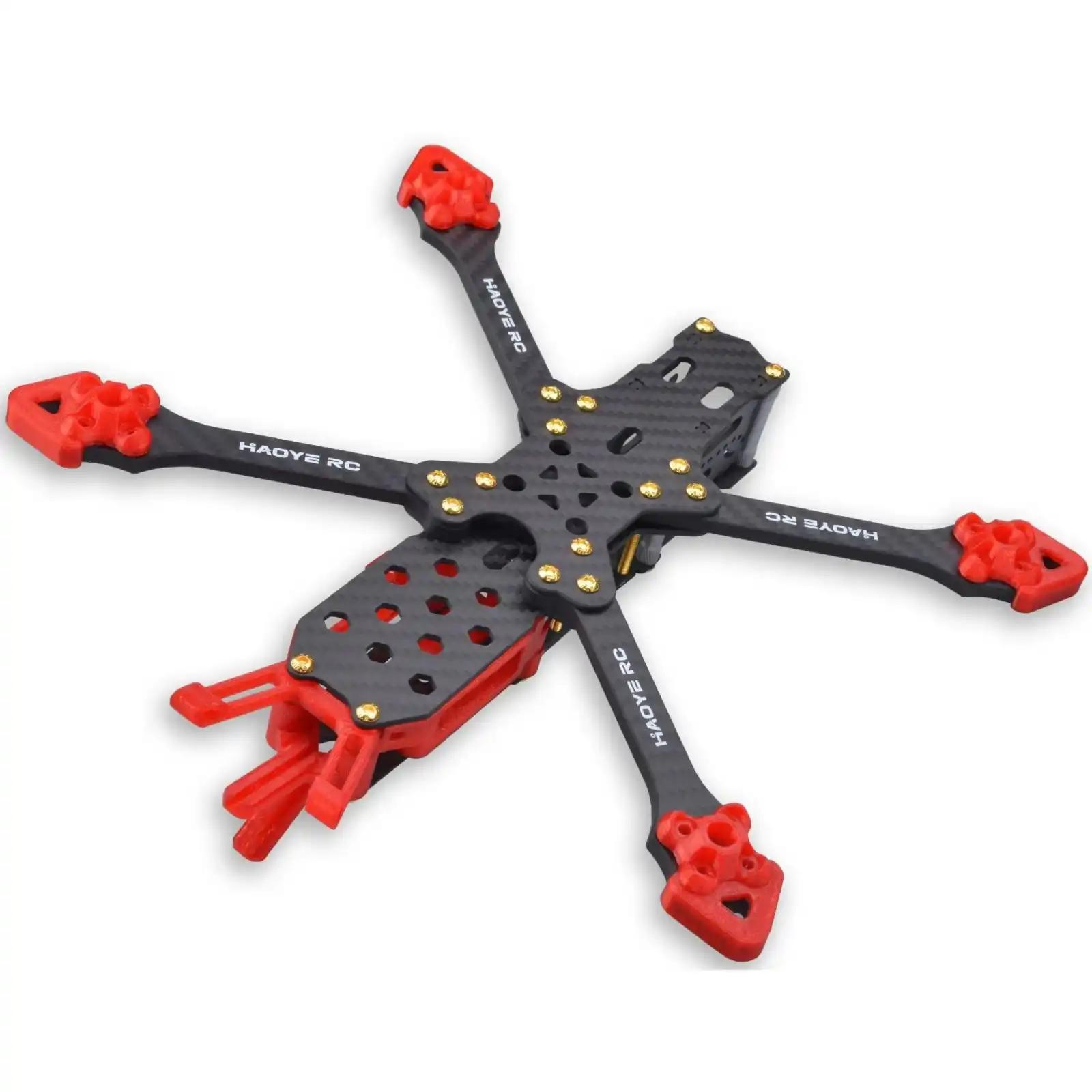 haoye-rc-x1-hd-229mm-wheelbase-5mm-arm-thickness-h-tpye-5-inch-frame-kit-for-rc-drone-fpv-racing