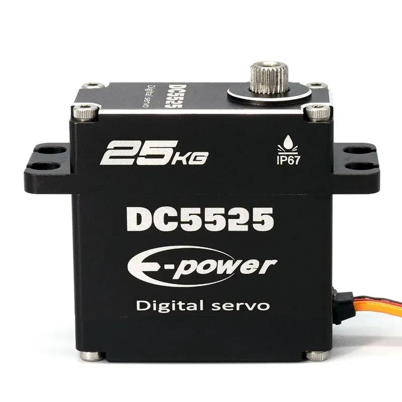 e-power-rc-dc5525-25kg-waterproof-steal-gear-digital-servo-motor-270o