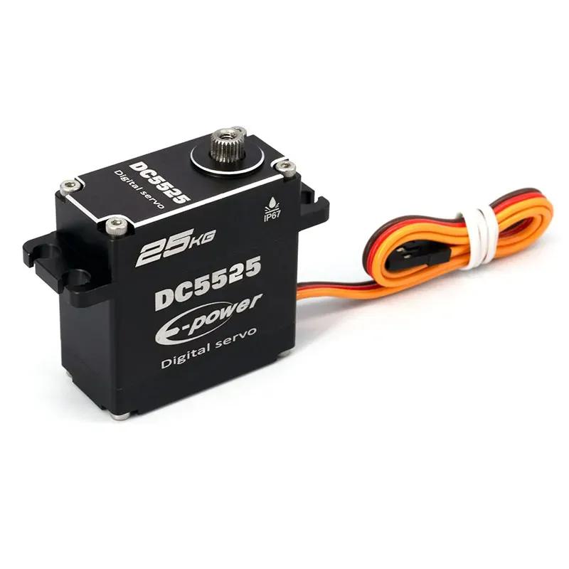 e-power-rc-dc5525-25kg-waterproof-steal-gear-digital-servo-motor-270o