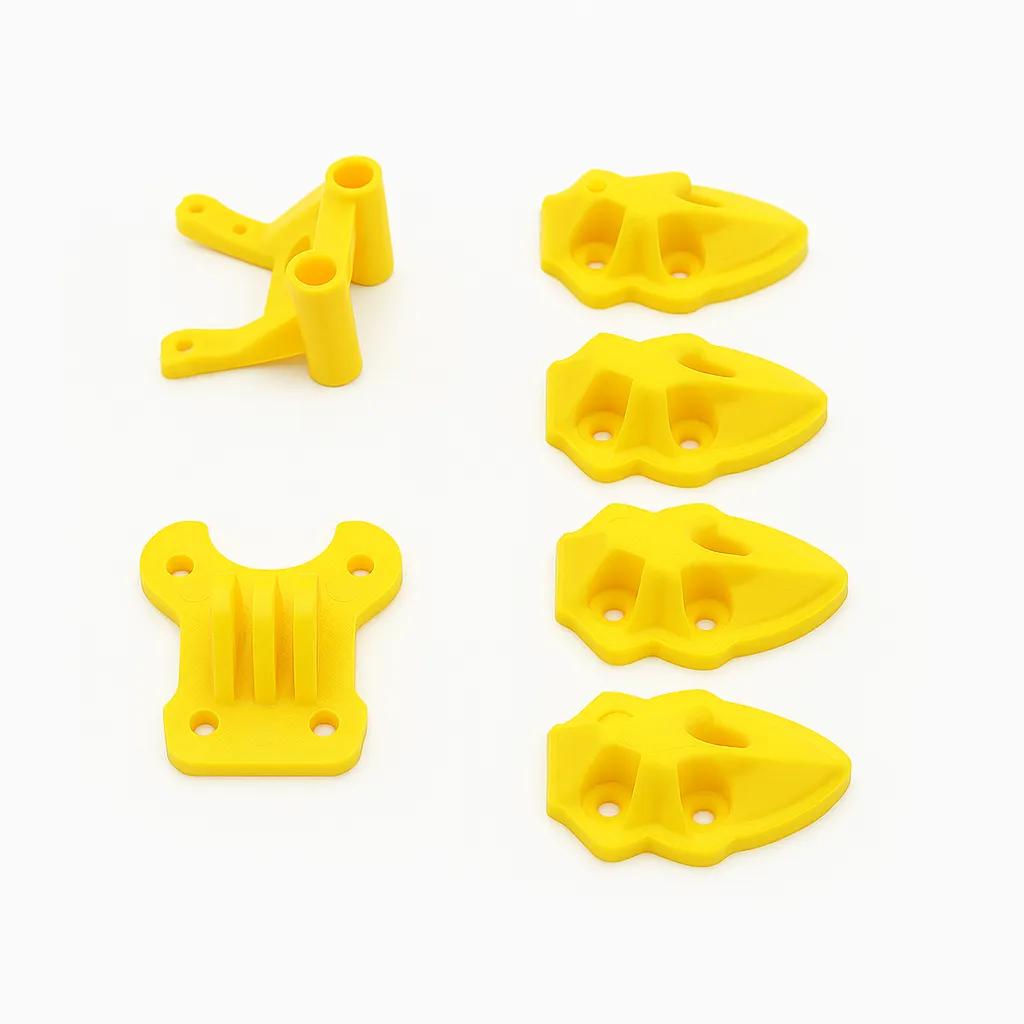 3d-printing-kit-for-mark4-7-inch-295mm-315mm-rc-airplane-fpv-racing-drone-quadcopter-frame-camera-mounting-base-yellow