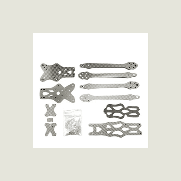 Apex 7 inch 315mm carbon fiber quadcopter frame kit 5.5mm arm for fpv ...