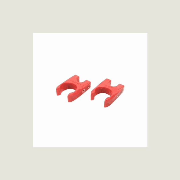 TAROT TL68B30 16mm Nylon Red C Type Carbon Tube Holder for Drones