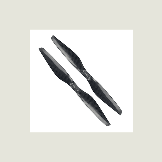 3K Carbon Fiber 1255 Propeller 12×5.5 – CW & CCW Pair for Drones